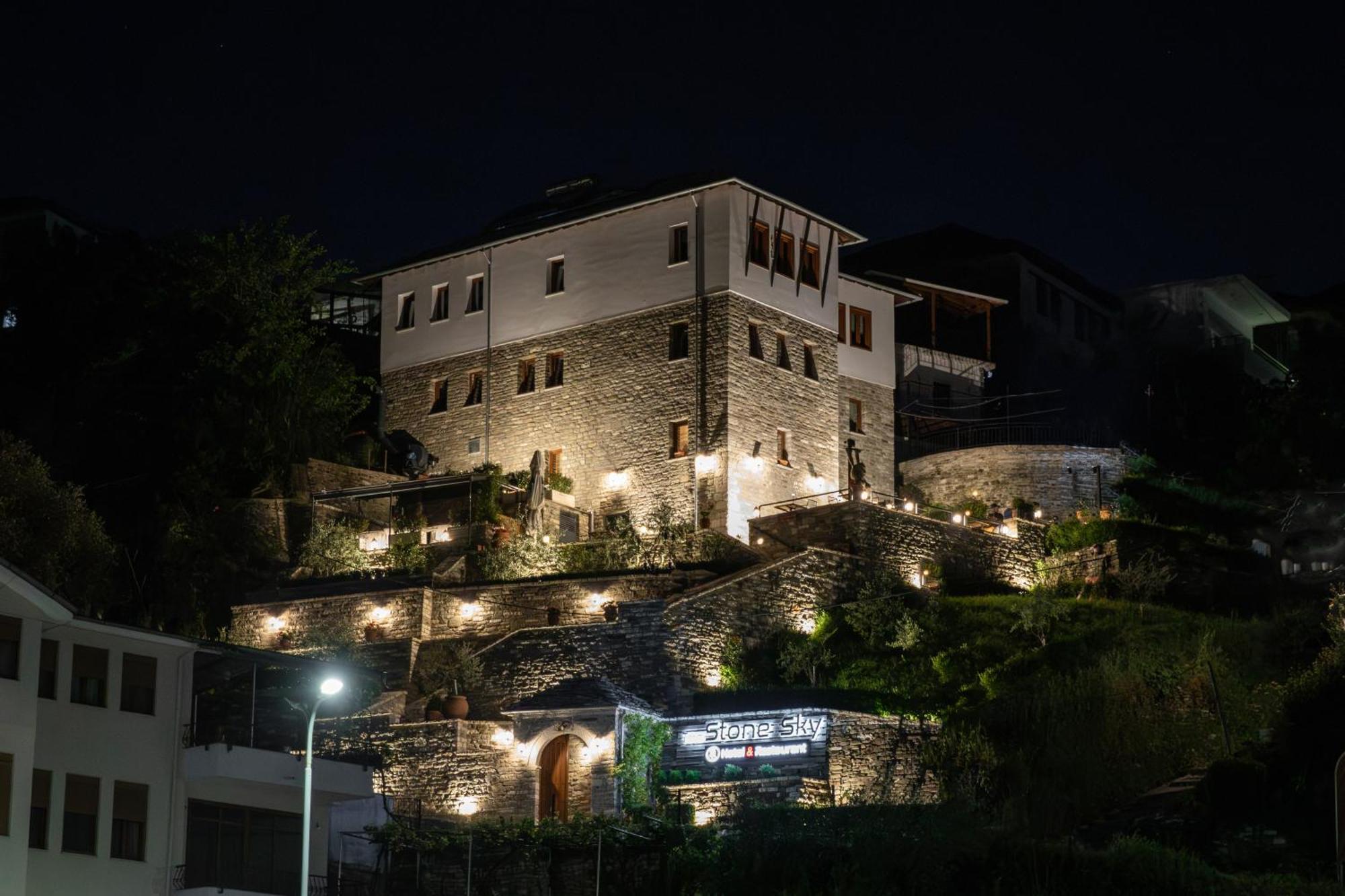 The Stone Sky Hotel Gjirokastër 外观 照片