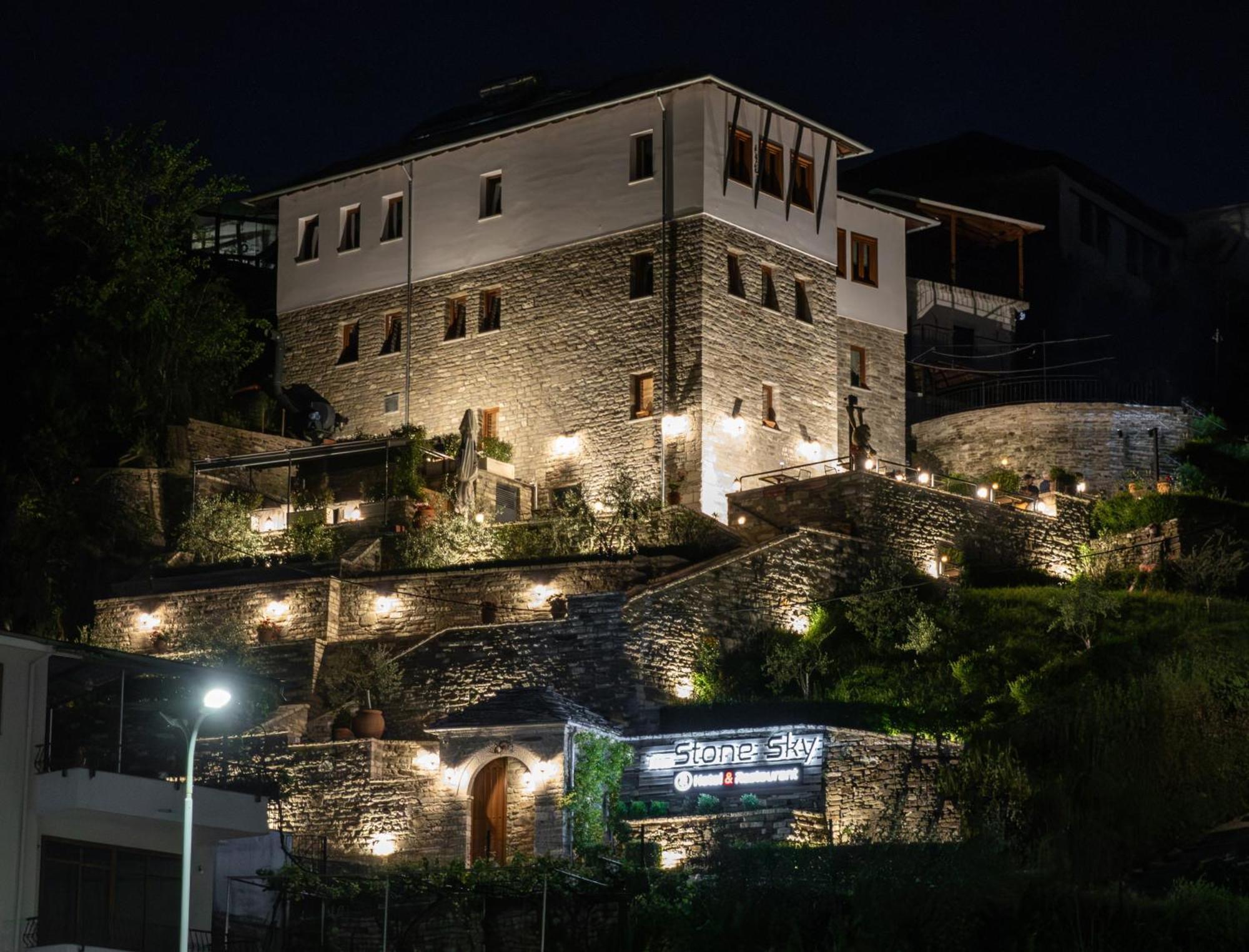 The Stone Sky Hotel Gjirokastër 外观 照片